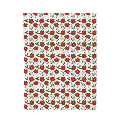 Cozy Christmas Plush Blanket, Soft Holiday Throw Blanket, Perfect for Winter Decor, Gift for Her, Warm Home Essentials