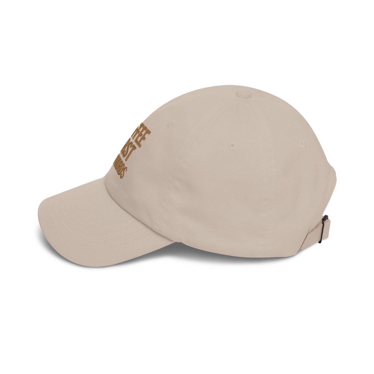 Coffee First Then Words Dad Cap | Embroidered Coffee Quote Hat