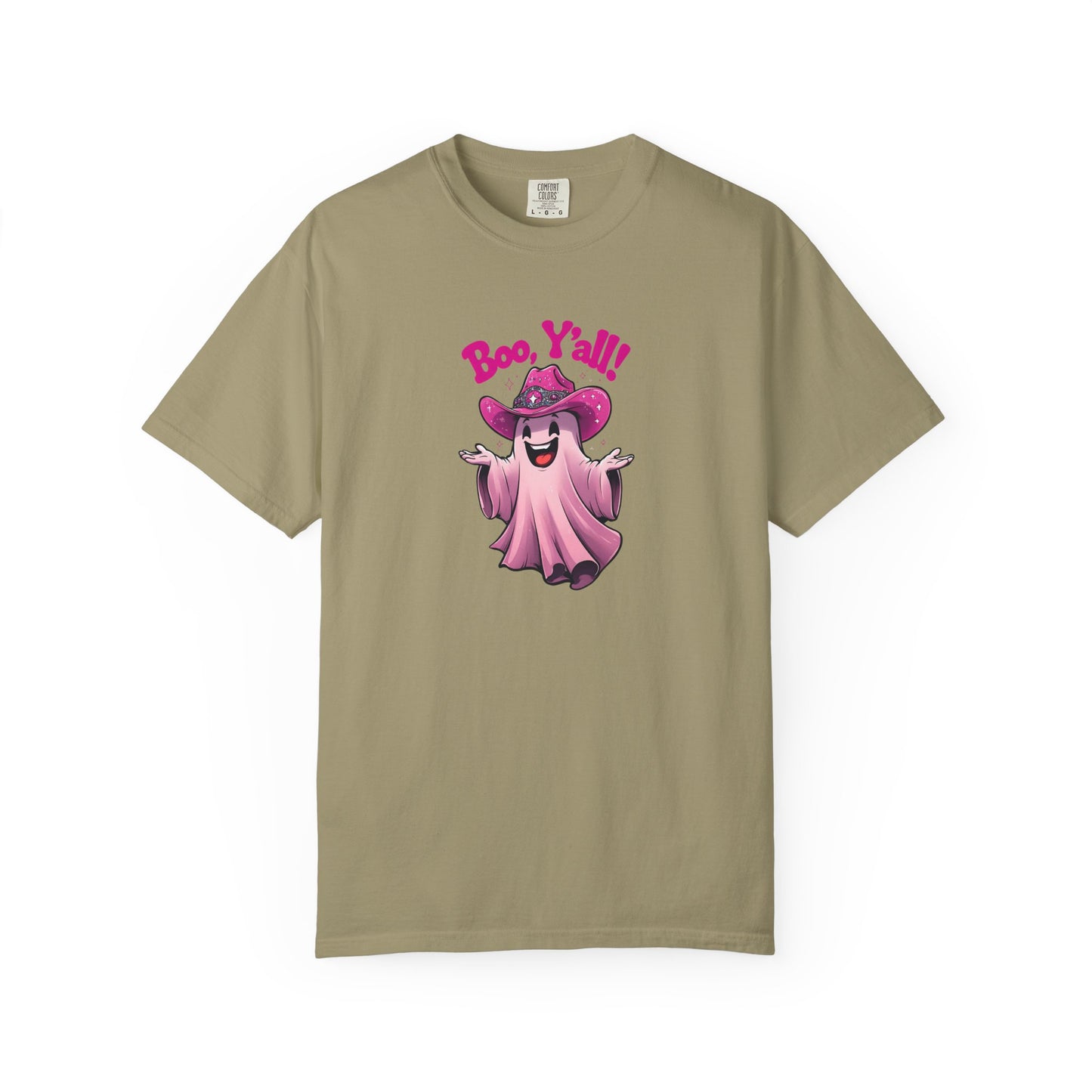 Boo Y'all Ghost T-Shirt, Fun Halloween Tee, Unisex Shirt, Cute Ghost Apparel, Spooky Season Outfit