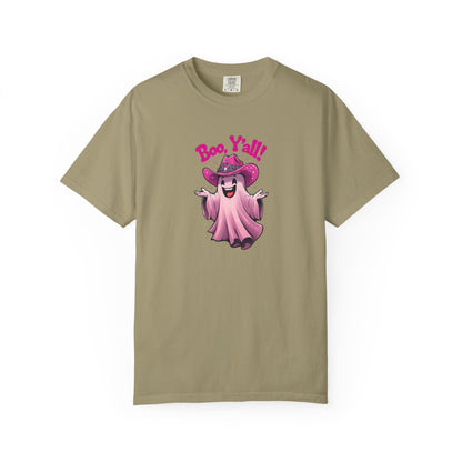 Boo Y'all Ghost T-Shirt, Fun Halloween Tee, Unisex Shirt, Cute Ghost Apparel, Spooky Season Outfit
