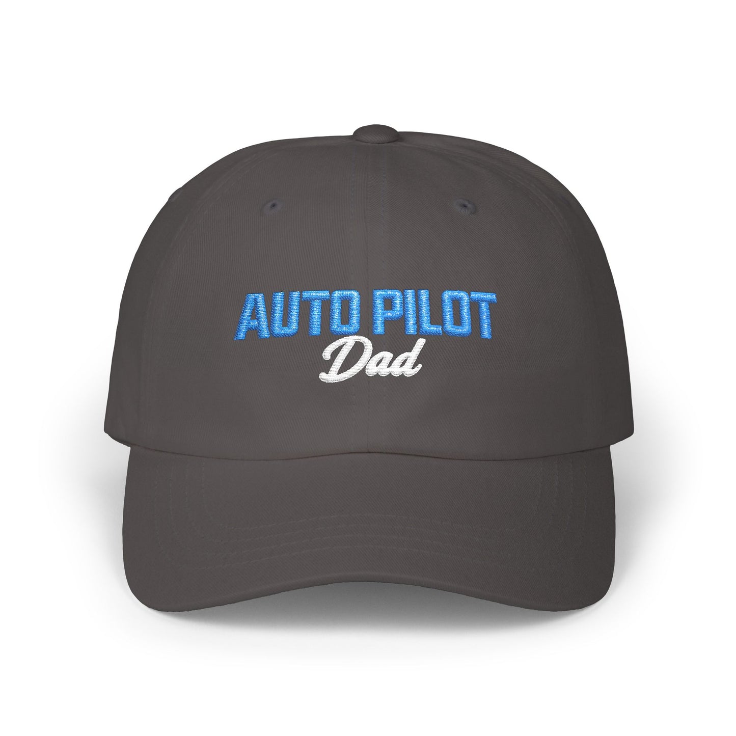 Autopilot Dad Cap | Embroidered Baseball Hat, Adjustable Classic Dad Cap