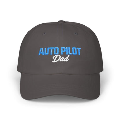 Autopilot Dad Cap | Embroidered Baseball Hat, Adjustable Classic Dad Cap