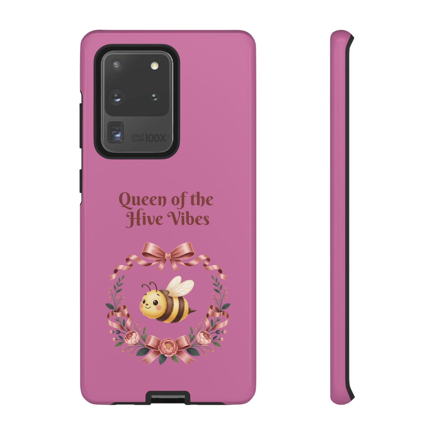 Queen of the Hive Bee Phone Case | Cute Floral Bee iPhone Case