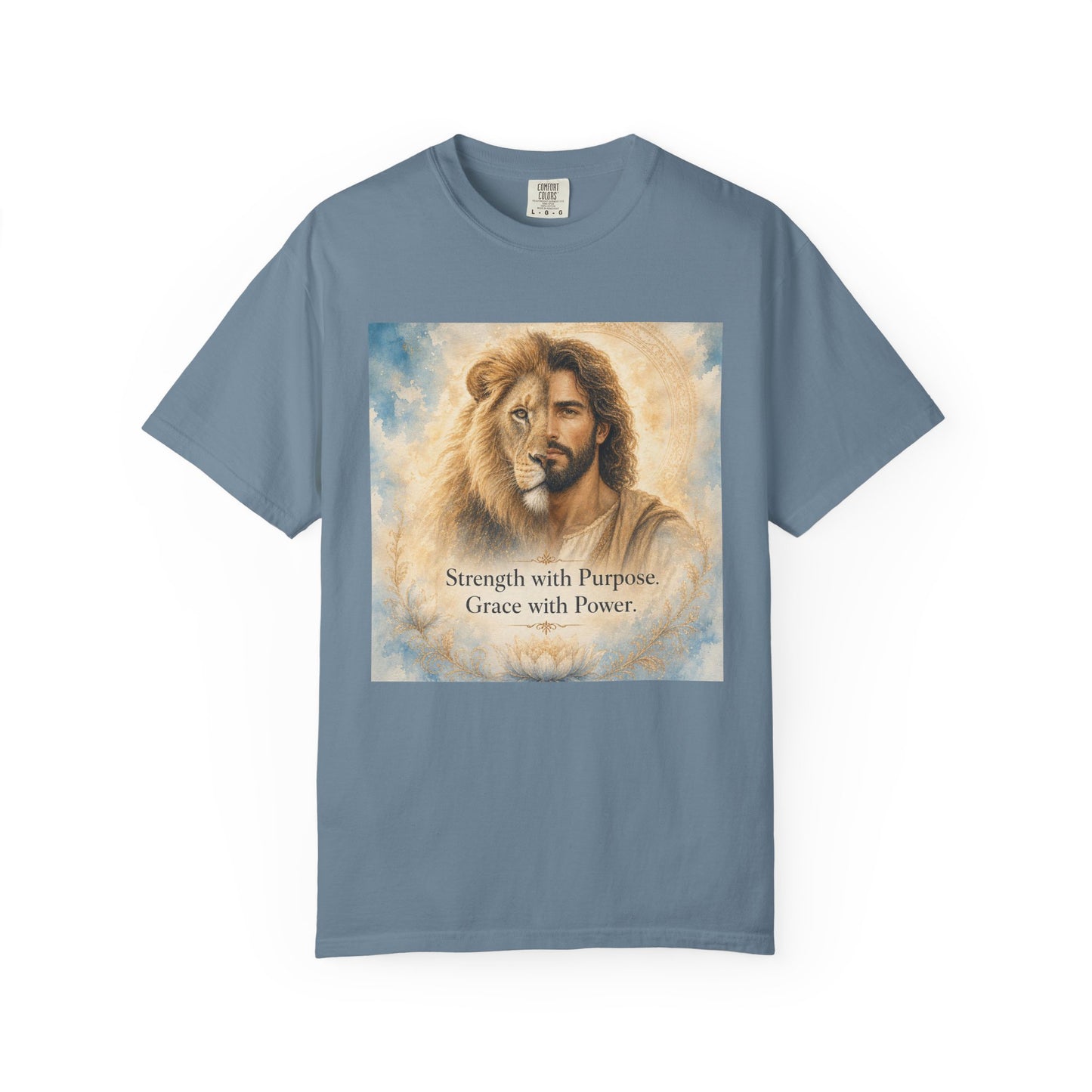 Jesus Lion of Judah Strength With Purpose T-shirt