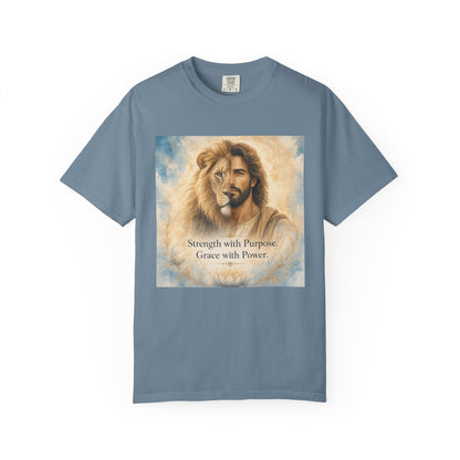 Jesus Lion of Judah Strength With Purpose T-shirt