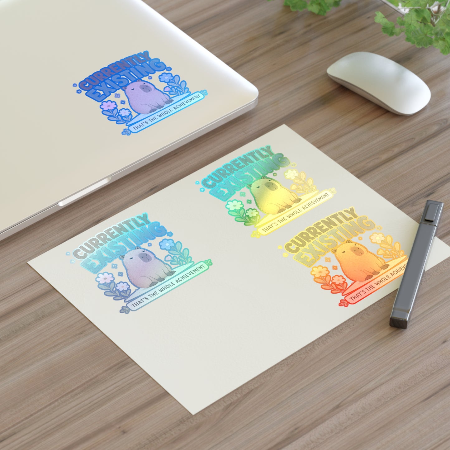 Capybara Sticker Sheet sticker sheet | capybara illustrations, cute animal stickers