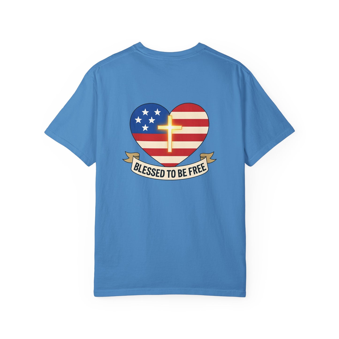 Freedom Blessed to Be Free Unisex T-shirt, Inspirational Tee, Positive Vibes Shirt, Gift for Him or Her, Casual Top, Comfortable Clothing