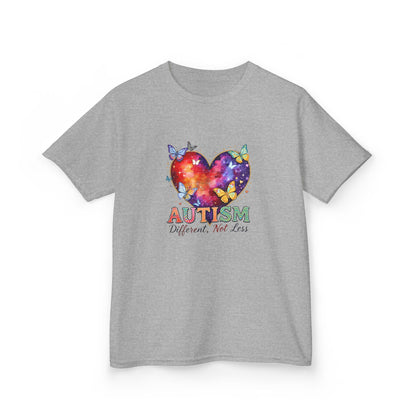 Autism Puzzle Heart Kids Tee | Different Not Less