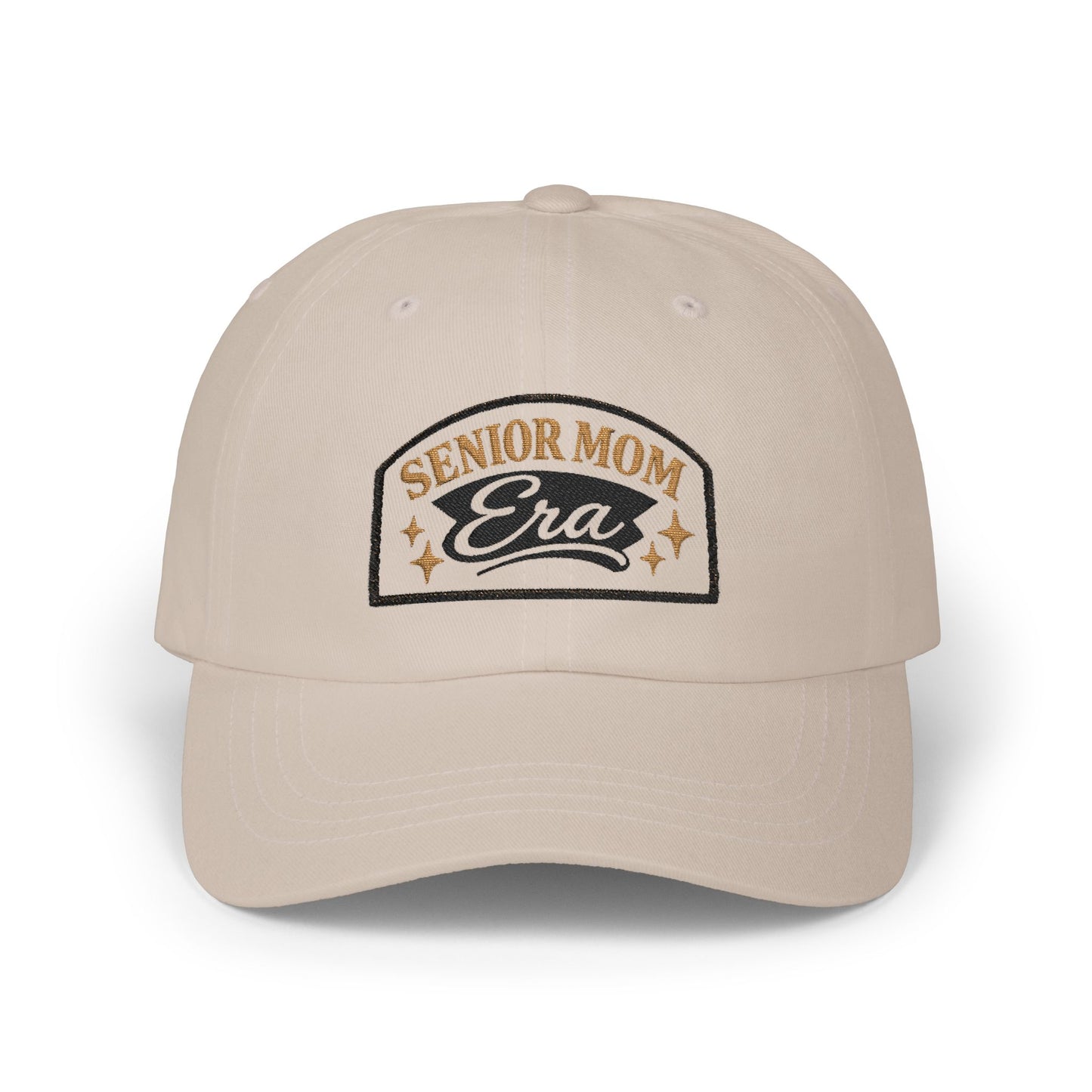 Senior Mom Era Embroidered Dad Cap — Graduation Gift Baseball Hat