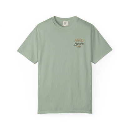 Aged to Perfection 1976 T-Shirt | Vintage Typographic Birthday Design