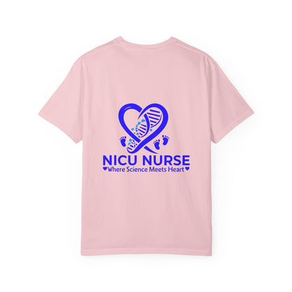 NICU Nurse Love T-Shirt, Personalized Unisex Tee, Heartbeat Tee, Gift for Nurses, Custom Nurse Shirt