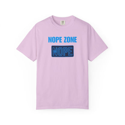 Nope Zone Humor Gen X T-shirt, Unisex Tee, Vintage Graphic Tee, Funny Shirt, Sarcastic Tee, Retro Gift