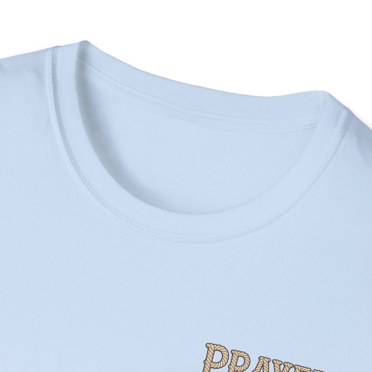 Prayed Up & Steady T-Shirt | Faith Scripture Cross Christian Tee