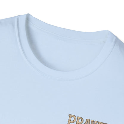 Prayed Up & Steady T-Shirt | Faith Scripture Cross Christian Tee