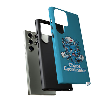 Chaos Coordinator Phone Case, Fun Nurse Gift, Tough Cases for Healthcare Heroes, Unique Cell Phone Cover, Funny Medical Humor