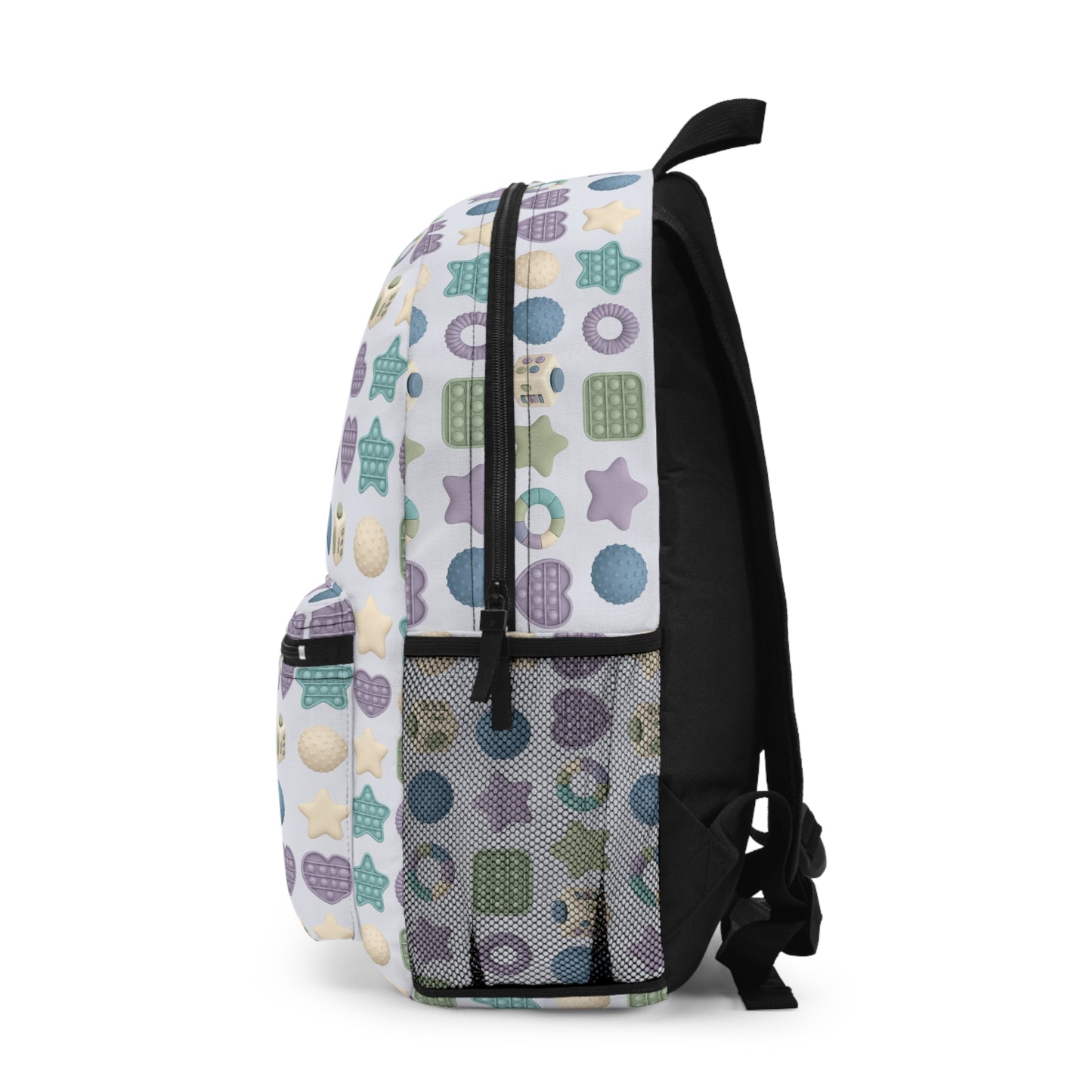 Pastel Pop It Pattern Backpack | Sensory Toy Inspired Print
