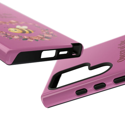 Queen of the Hive Bee Phone Case | Cute Floral Bee iPhone Case