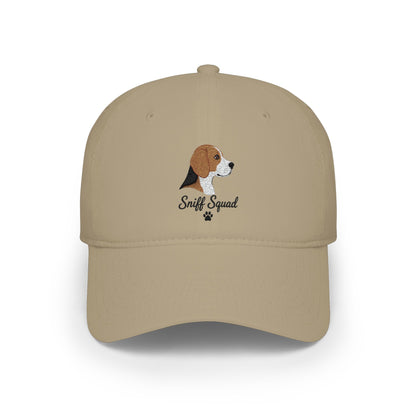 Beagle Head Sniff Squad Cap | Low Profile Baseball Cap