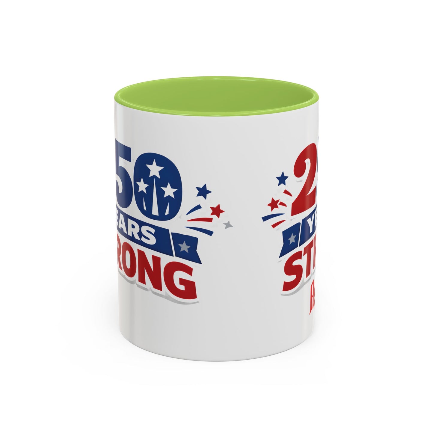 250 Years Strong America Anniversary Mug | Accent Coffee Mug