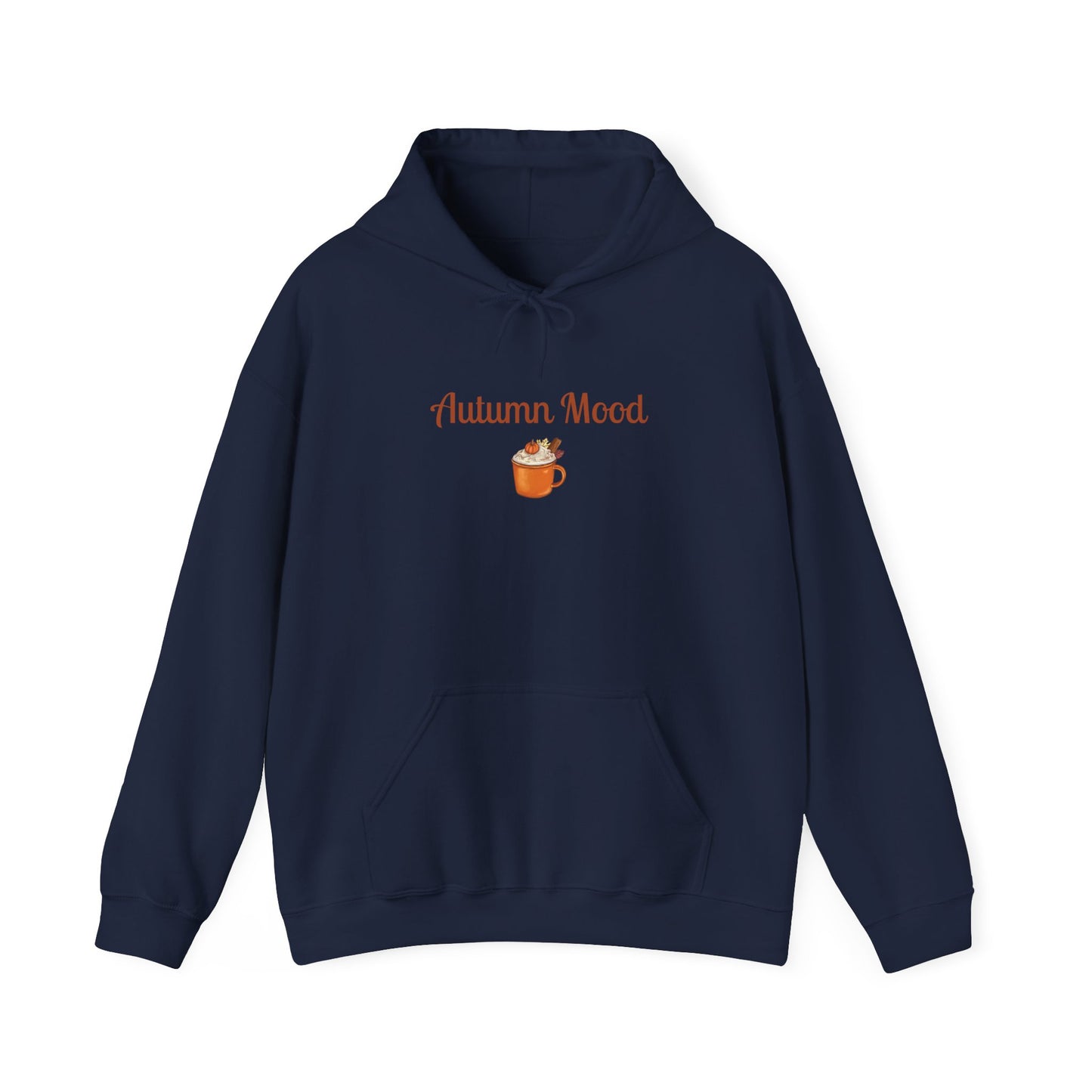 Autumn Mood Sweatshirt, Fall Vibes Hoodie, Cozy Hooded Jumper, Seasonal Pullover, Warm Sweater, Thanksgiving Gift