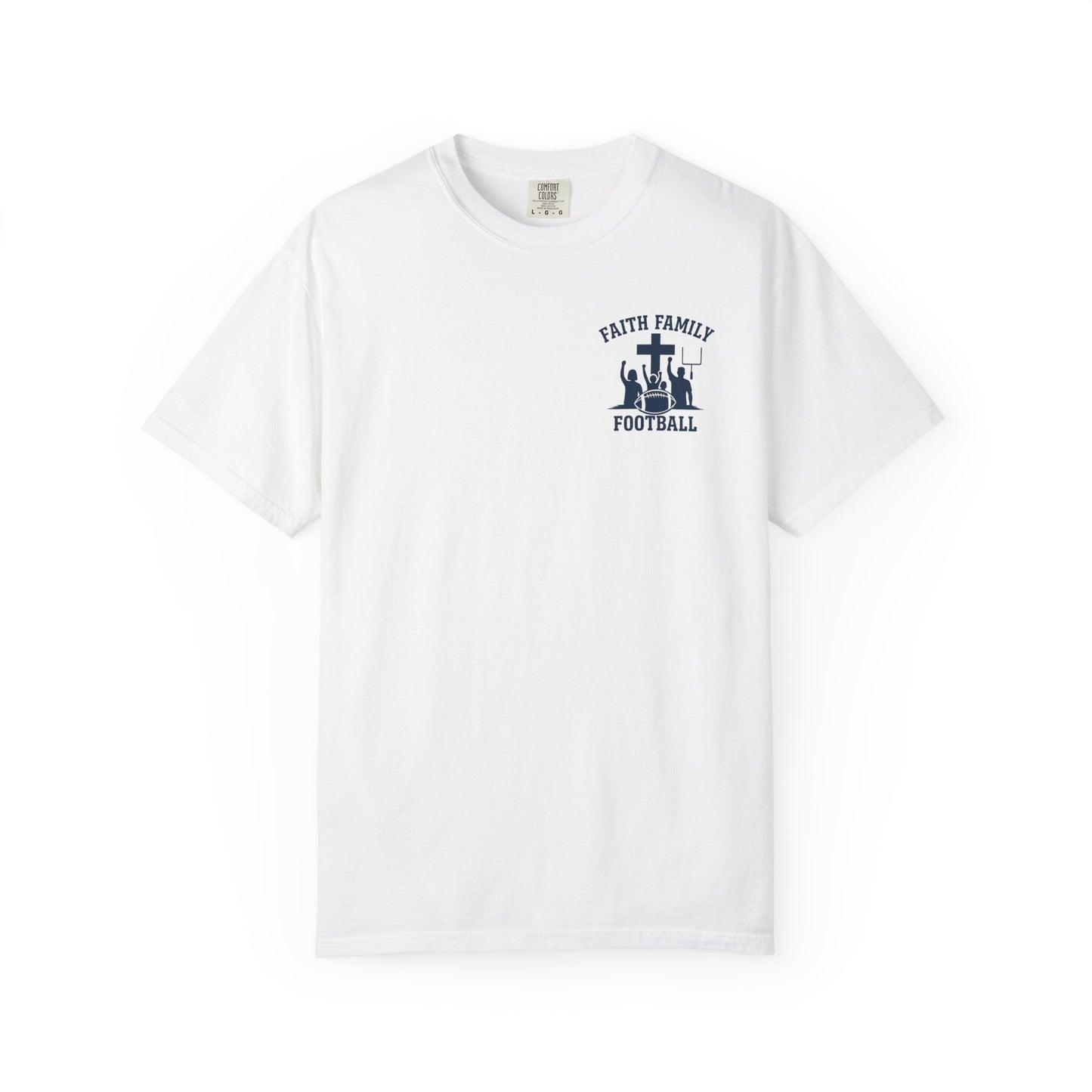 Faith Family Football Unisex Garment-Dyed T-Shirt, Casual Sportswear, Gift for Sports Lovers, Everyday Comfort Tee, Team Spirit [...]