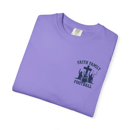 Faith Family Football Unisex Garment-Dyed T-Shirt, Casual Sportswear, Gift for Sports Lovers, Everyday Comfort Tee, Team Spirit [...]