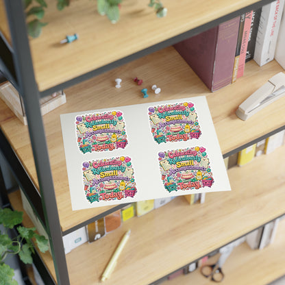 Celebrating Ridiculously Small Accomplishments Sticker Sheets | Cute Planner Stickers, Motivational Scrapbook Decals