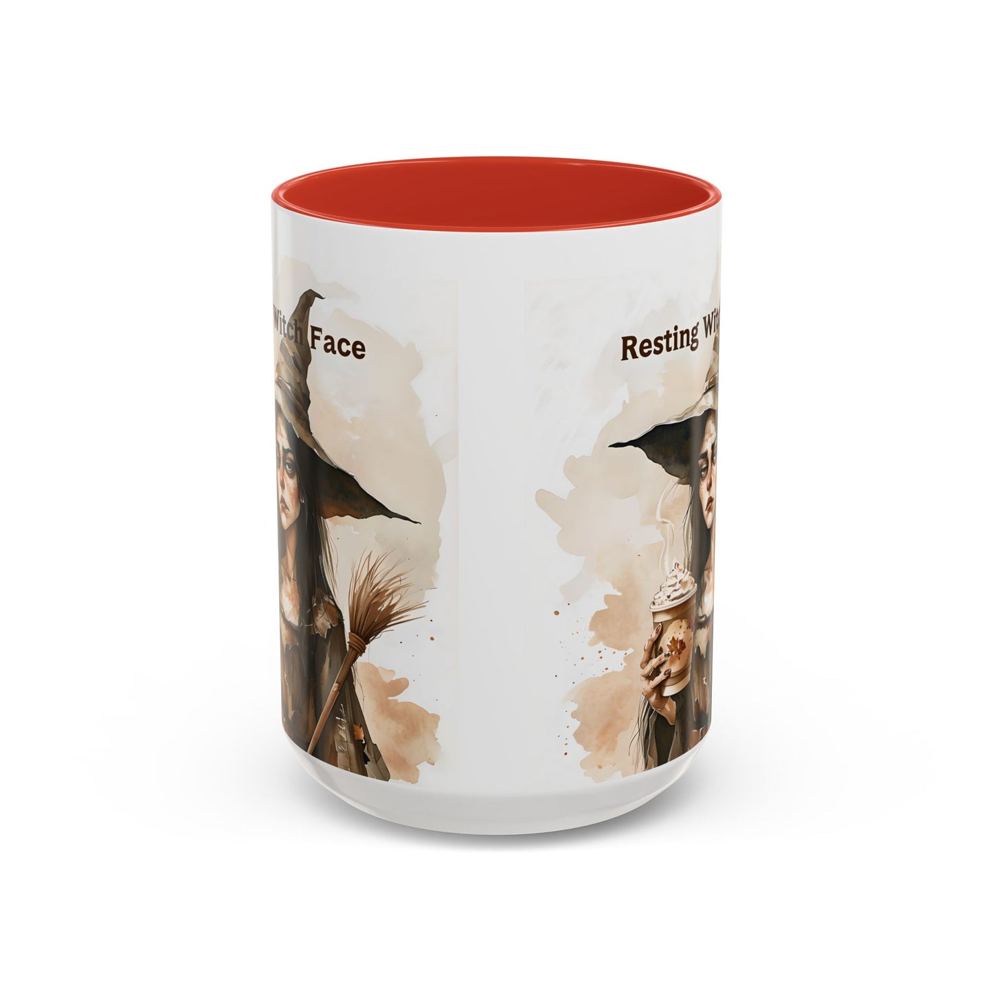 Resting Witch Face Coffee Mug - Halloween Mug, Funny Mug, Witch Mug, Halloween Gift, Coffee Lover Gift