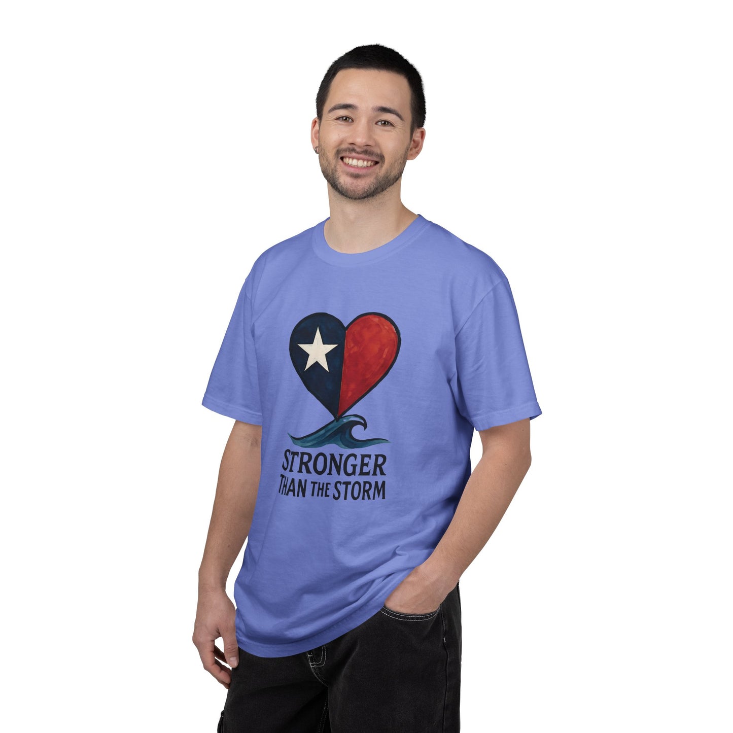 Texas Tough Unisex T-shirt, Stronger than the Storm, Texas Pride Tee, Southern Attitude Shirt, Lone Star State Apparel