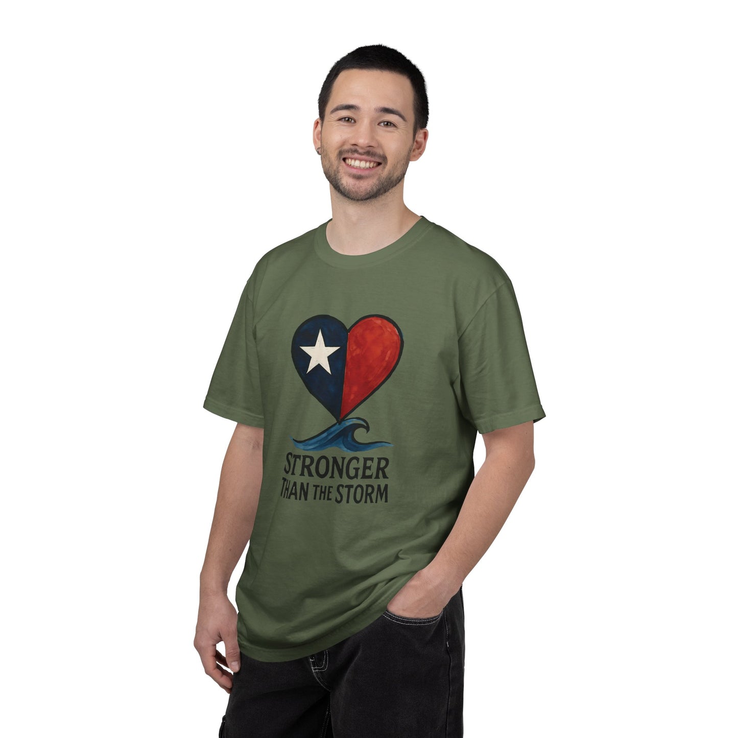 Texas Tough Unisex T-shirt, Stronger than the Storm, Texas Pride Tee, Southern Attitude Shirt, Lone Star State Apparel