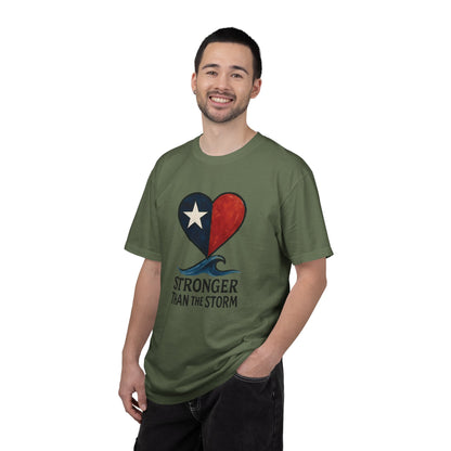 Texas Tough Unisex T-shirt, Stronger than the Storm, Texas Pride Tee, Southern Attitude Shirt, Lone Star State Apparel