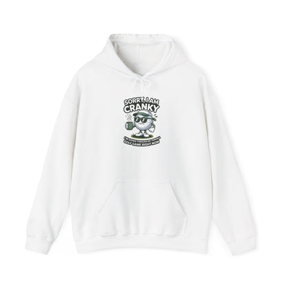 Sorry I Am Cranky Golf character Hoodie | Funny Golf Sweatshirt