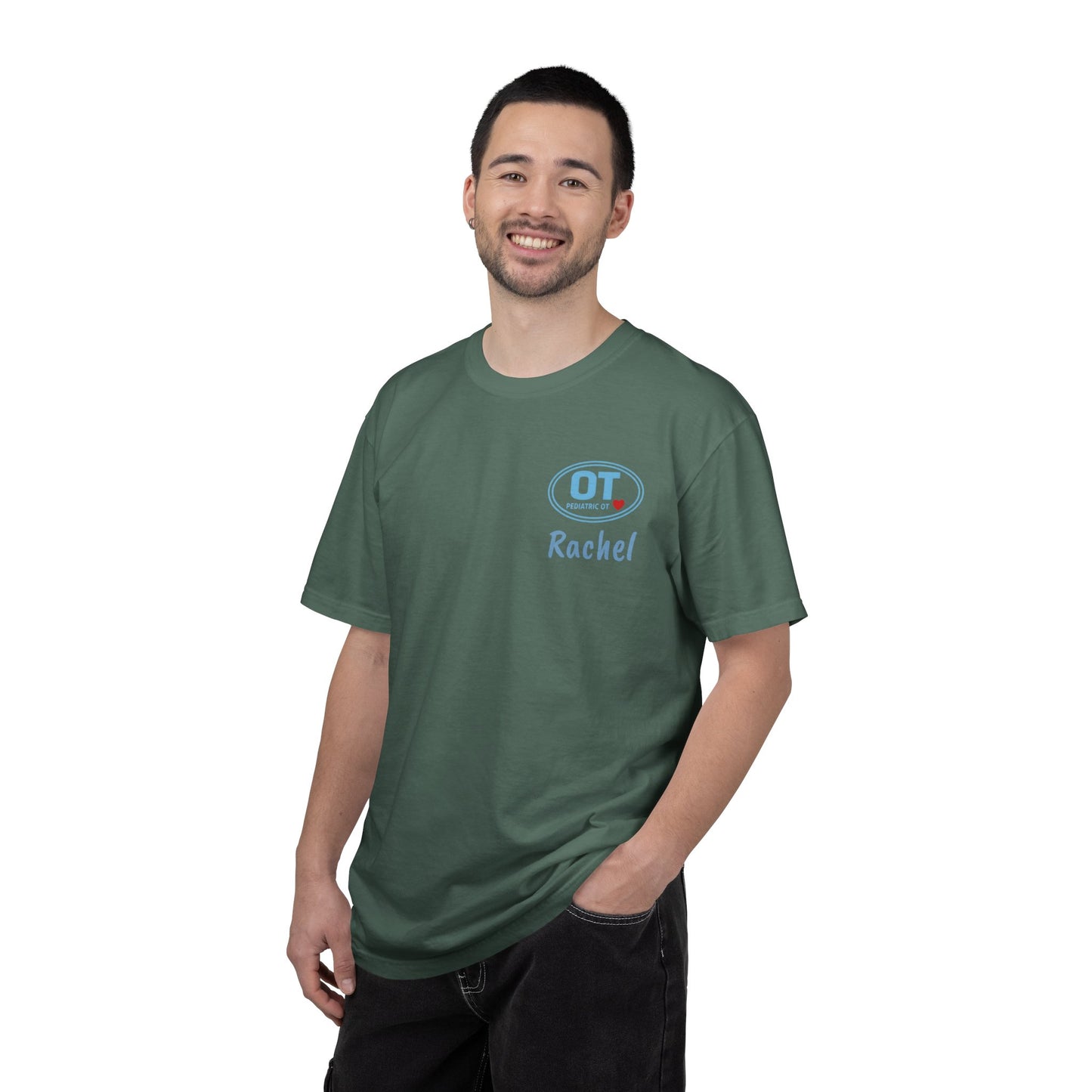Pediatric OT Oval Logo Personalized T-Shirt | Occupational Therapy Tee