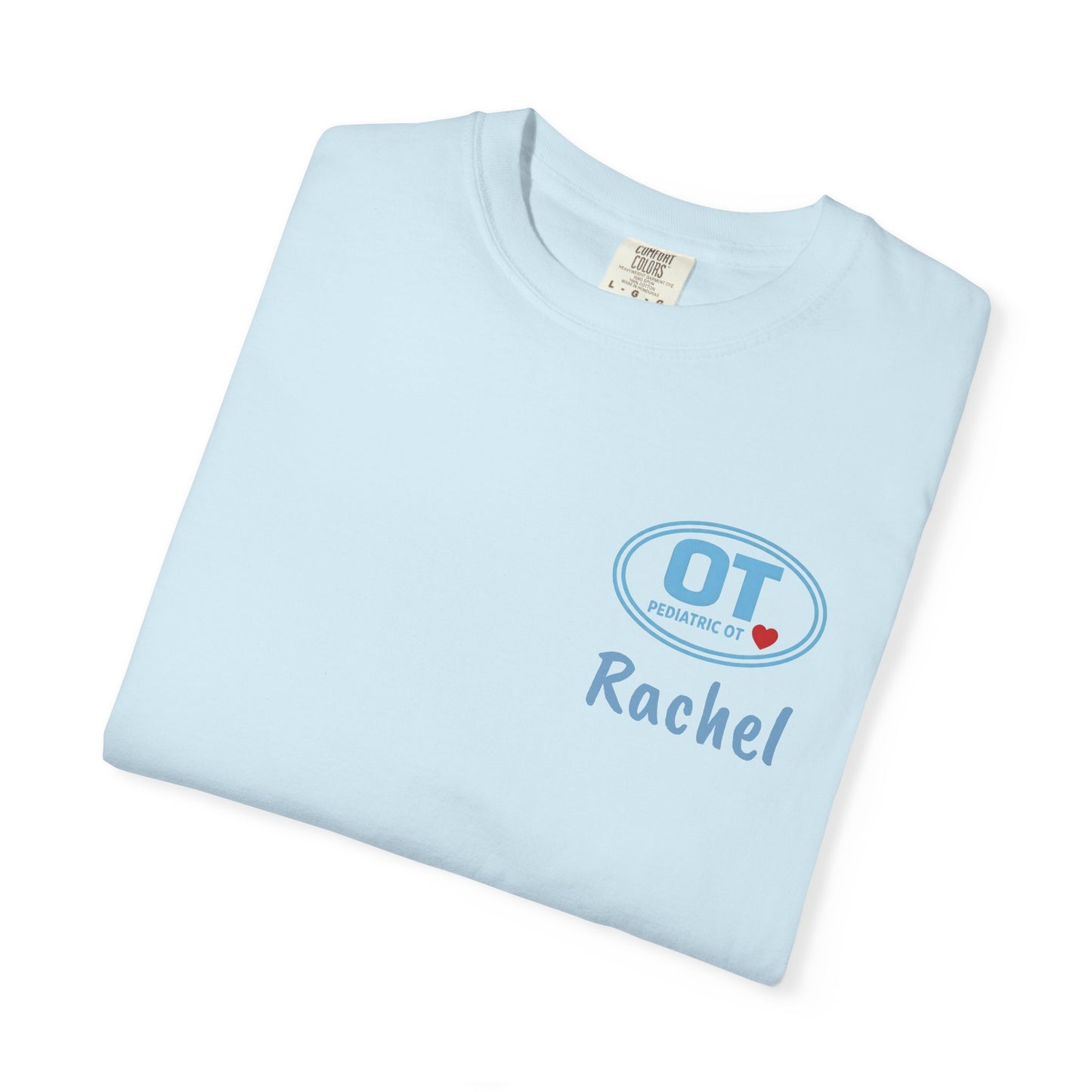 Pediatric OT Oval Logo Personalized T-Shirt | Occupational Therapy Tee