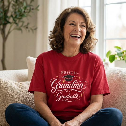 Proud Grandma of a Graduate T-shirt | Graduation Grandma Shirt
