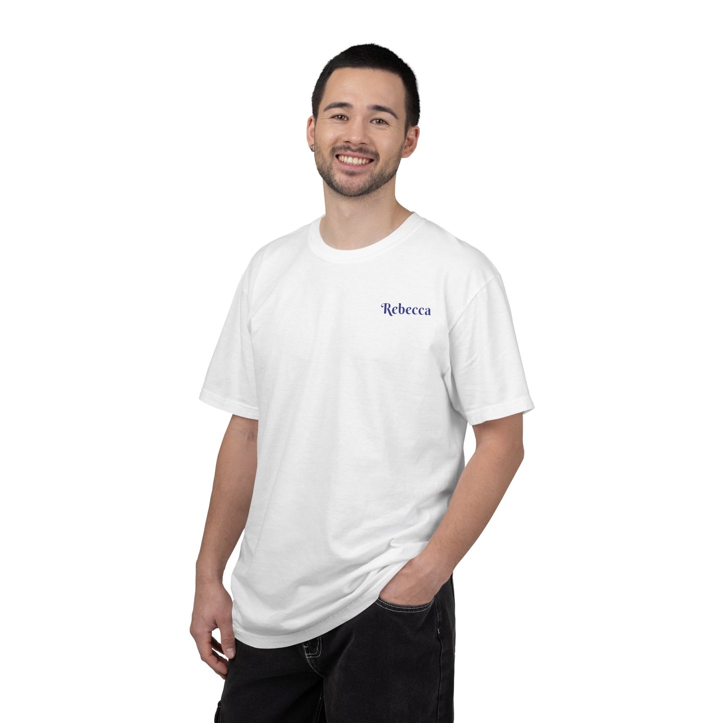 Compassion Crew heart logo Healthcare Worker T-Shirt | Personalized Name Tee