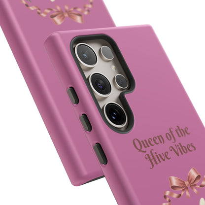 Queen of the Hive Bee Phone Case | Cute Floral Bee iPhone Case