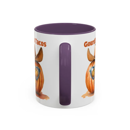 Gourd Bless Tacos Coffee Mug - Perfect for Fall, Halloween, Thanksgiving, Taco Lovers, Kitchen Decor