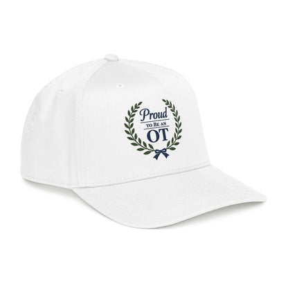 Proud to Be an OT Baseball Cap | Occupational Therapist Hat, Laurel Wreath