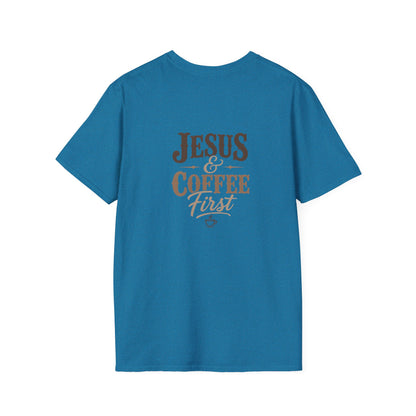 Jesus & Coffee First T-Shirt | Christian Coffee Tee