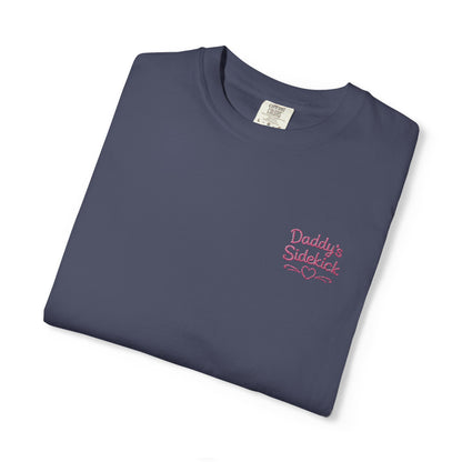 Daddy's Sidekick Embroidered T-Shirt | Daddy Sidekick Tee