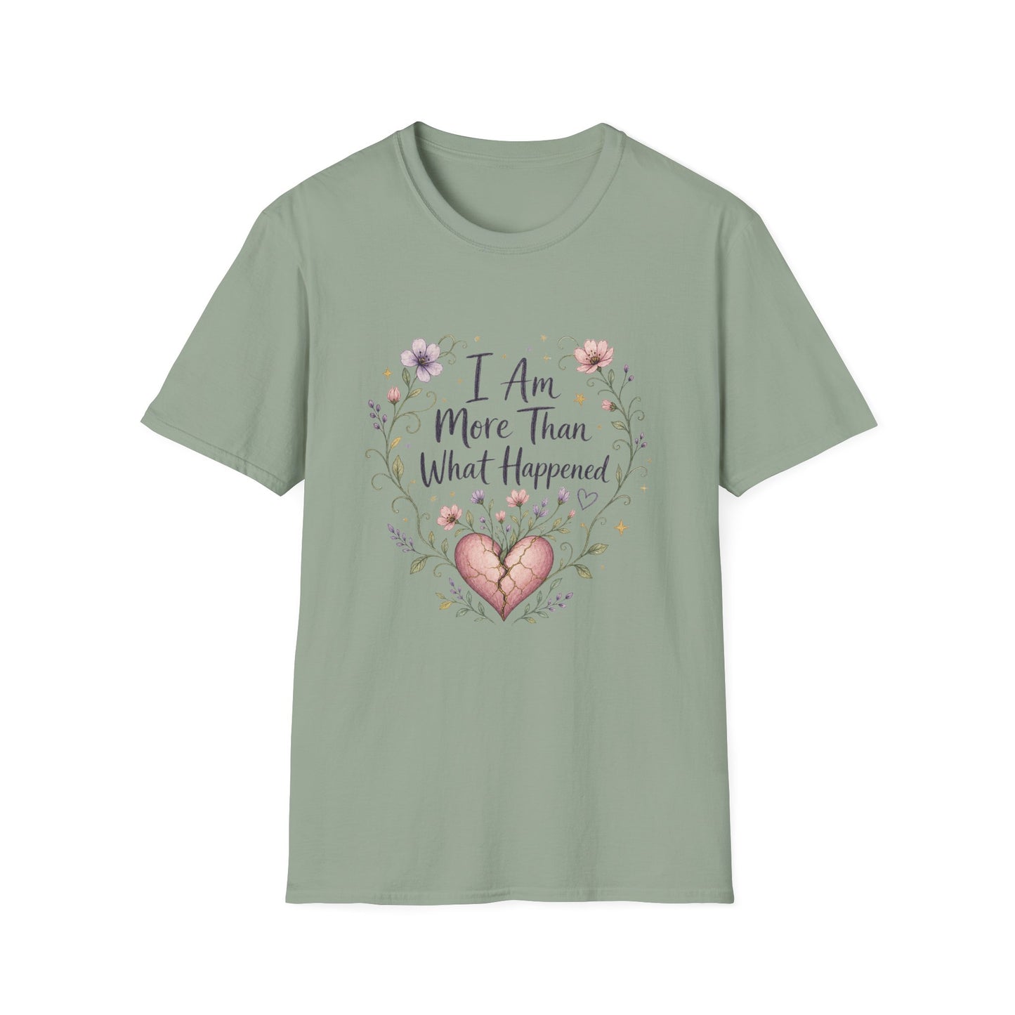 I Am More Than What Happened T-Shirt | Abuse Survivor Inspiration
