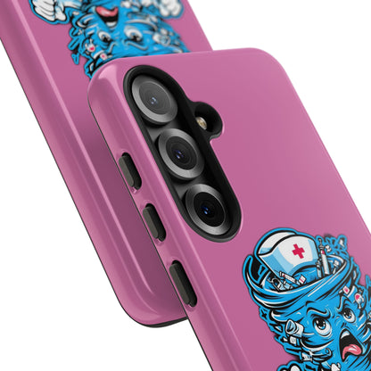 Chaos Coordinator Phone Case, Fun Nurse Gift, Tough Cases for Healthcare Heroes, Unique Cell Phone Cover, Funny Medical Humor/ Pink