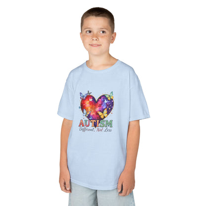 Autism Puzzle Heart Kids Tee | Different Not Less