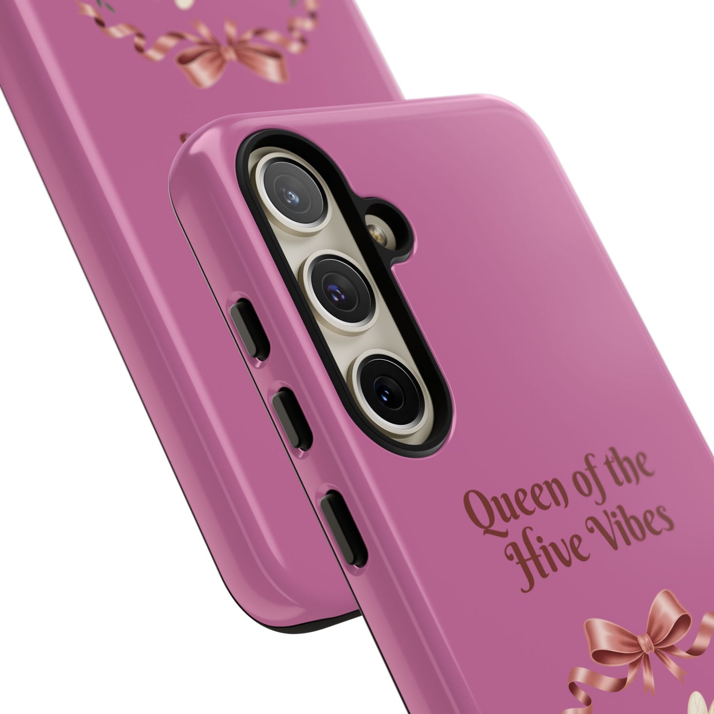 Queen of the Hive Bee Phone Case | Cute Floral Bee iPhone Case