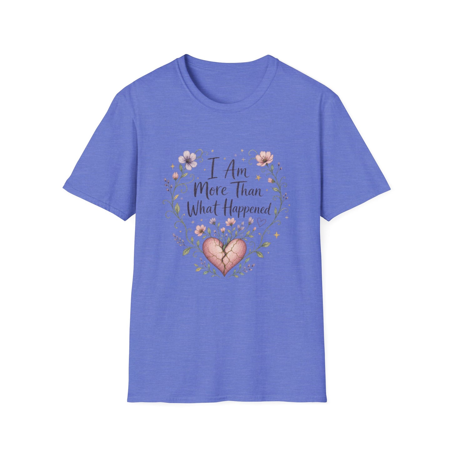 I Am More Than What Happened T-Shirt | Abuse Survivor Inspiration
