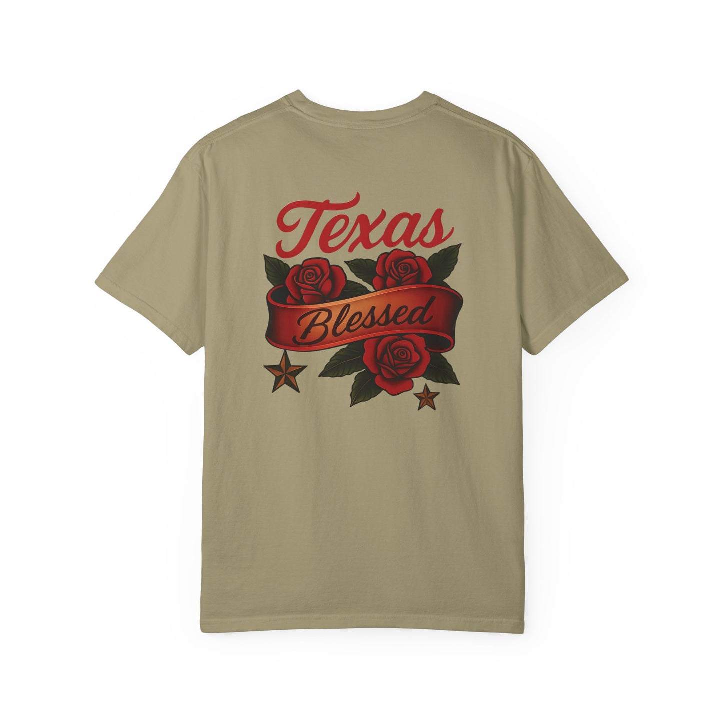 Texas Blessed Unisex Garment-Dyed T-shirt | Casual Tee for Everyday Wear, Perfect Gift for Texas Lovers, Birthday, and Celebrations, [...]