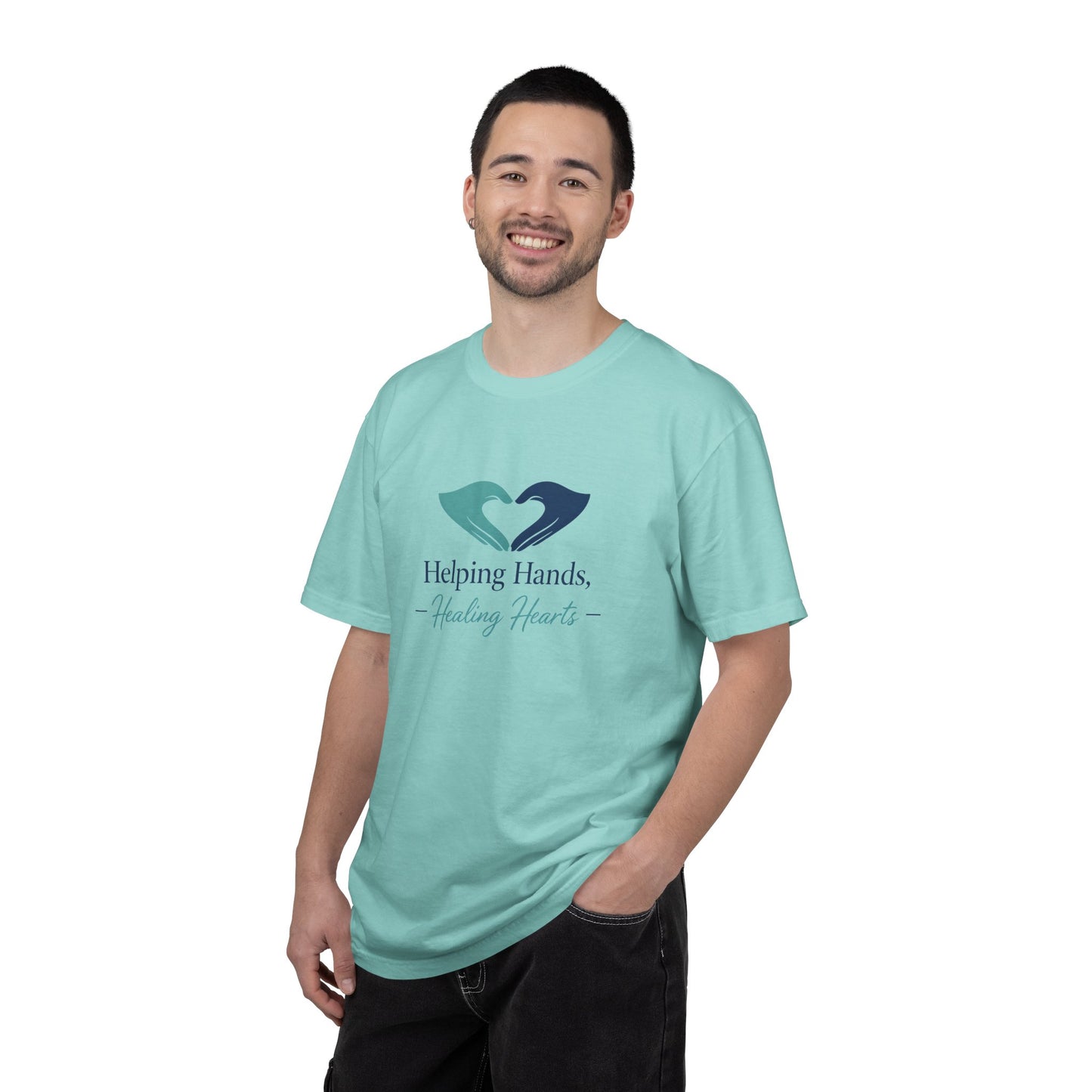 Helping Hands Healing Hearts Occupational Therapist T-shirt | OT Appreciation