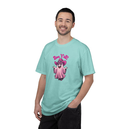 Boo Y'all Ghost T-Shirt, Fun Halloween Tee, Unisex Shirt, Cute Ghost Apparel, Spooky Season Outfit