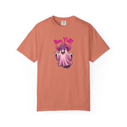 Boo Y'all Ghost T-Shirt, Fun Halloween Tee, Unisex Shirt, Cute Ghost Apparel, Spooky Season Outfit